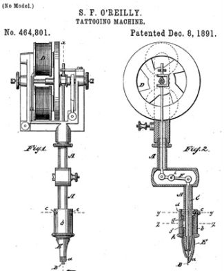 Tattoo Machine Patent