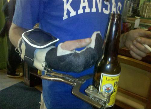 beer holder