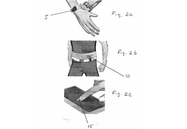 patent nokia haptic tattoos