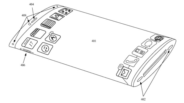 apple phone wraparound patent